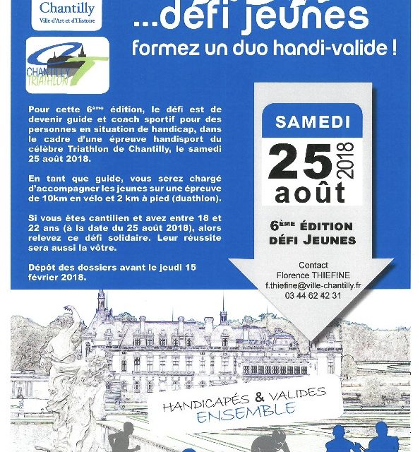 Défi Jeunes…Les inscriptions prolongées jusqu’au 9 mars!