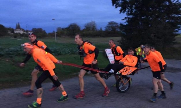 Richard au Trail des Lueurs d’Espoir.