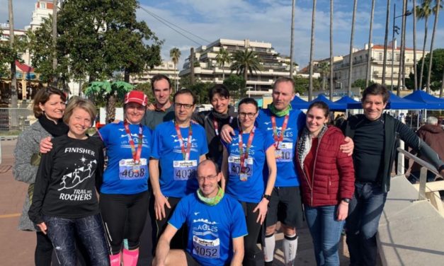 Urban trail de Cannes 26km par Isabelle