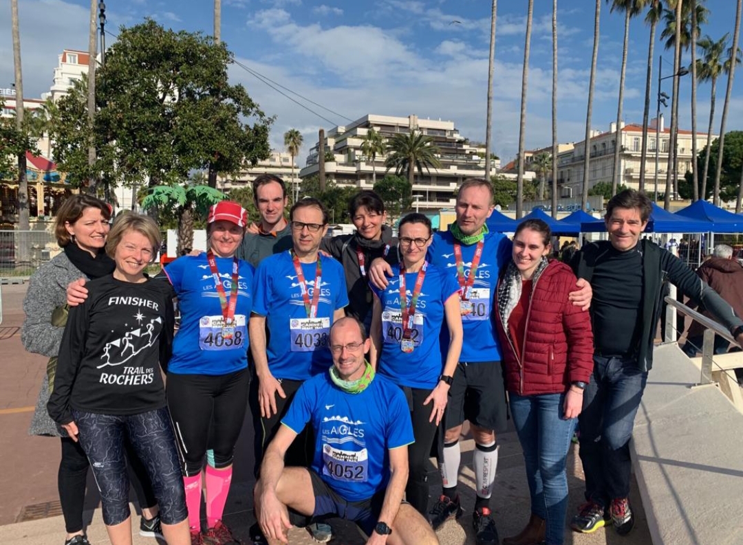Urban trail de Cannes 26km par Isabelle ChantillyTriathlon (Oise)