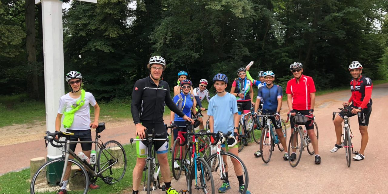 Belles sorties vélo pour le club!