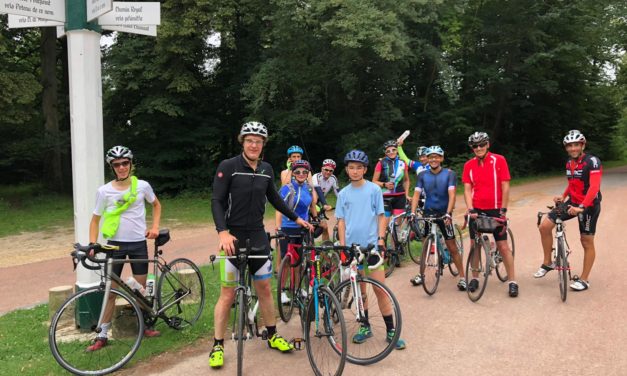 Belles sorties vélo pour le club!
